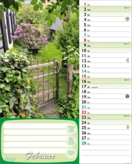 Bildkalender »Günthers grüner Gartenplaner«, 245x345 mm, Februar