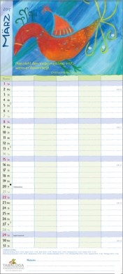 Bildkalender »Herzensbilder«, 210x525 mm, März