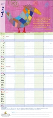 Bildkalender »Herzensbilder«, 210x525 mm, Mai