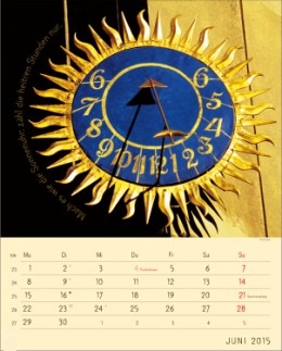 Bildkalender &raquo;Stille Momente&laquo;, 245x345 mm, Juni