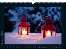 Bildkalender &raquo;Stille Momente&laquo;, 440x360 mm, Dezember