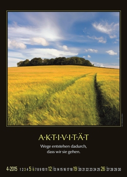 Bildkalender »Motivation«, 300x465 mm, April