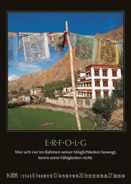 Bildkalender »Motivation«, 300x465 mm, September