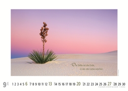 Bildkalender »Goldene Worte«, 420x345 mm, September