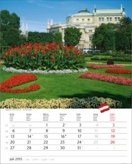Bildkalender »Europa«, 245x345 mm, Juli