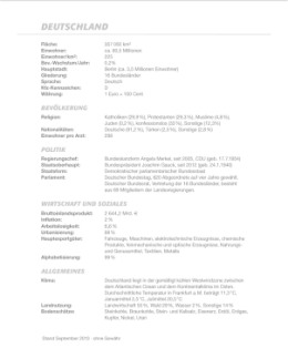 Bildkalender »Europa«, 245x345 mm, Rückseitenbeispiel