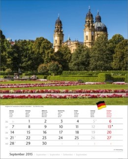 Bildkalender »Europa«, 245x345 mm, September