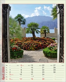 Bildkalender »Zauber des Südens«, 245x345 mm, April