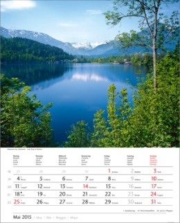 Bildkalender »Österreich«, 245x345 mm, Mai
