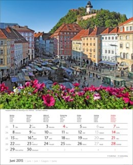 Bildkalender »Österreich«, 245x345 mm, Juni