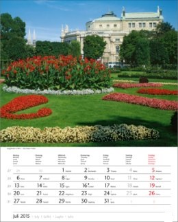 Bildkalender »Österreich«, 245x345 mm, Juli