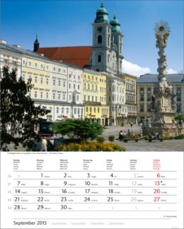 Bildkalender »Österreich«, 245x345 mm, September