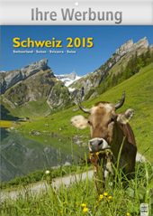 Bildkalender »Schweiz«, 245x345 mm, Titelblatt