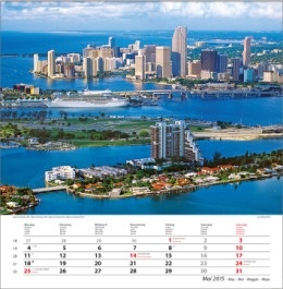 Bildkalender »Traumreise«, 325x390 mm, Mai