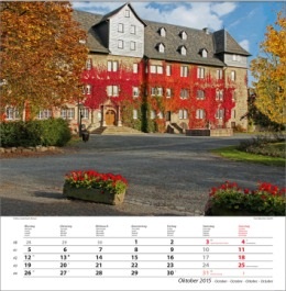 Bildkalender »Schönes Deutschland«, 325x390 mm, Oktober