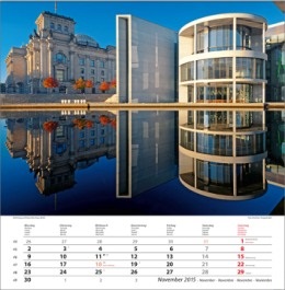 Bildkalender »Schönes Deutschland«, 325x390 mm, November