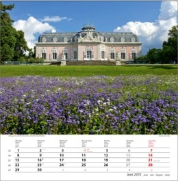 Bildkalender »Schönes Deutschland«, 325x390 mm, Juni