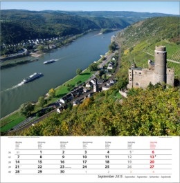 Bildkalender »Schönes Deutschland«, 325x390 mm, September