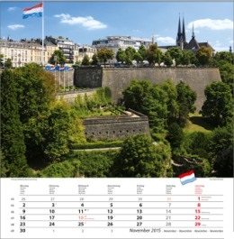 Bildkalender »Europa«, 325 x 390 mm, November