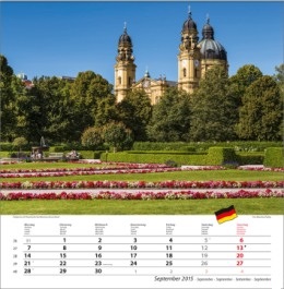Bildkalender »Europa«, 325 x 390 mm, September