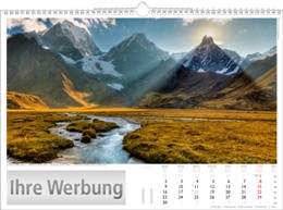 Bildkalender »Reise um die Welt«, 440x360 mm, November