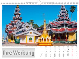 Bildkalender »Reise um die Welt«, 440x360 mm, Juli