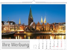 Bildkalender »Schönes Deutschland«, 440x360 mm, Dezember