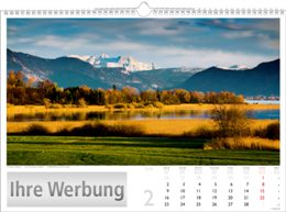 Bildkalender »Schönes Deutschland«, 440x360 mm, Februar
