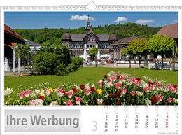 Bildkalender »Schönes Deutschland«, 440x360 mm, März