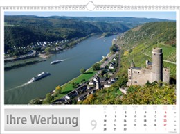 Bildkalender »Schönes Deutschland«, 440x360 mm, September