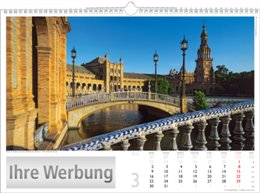 Bildkalender »Europa«, 440x360 mm, März