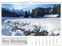 Bildkalender »Schweiz«, 440x360 mm, Januar
