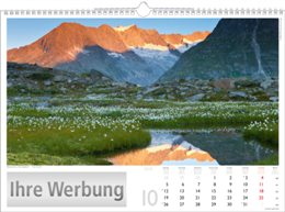 Bildkalender »Schweiz«, 440x360 mm, Oktober
