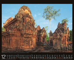 Bildkalender »Unesco Welterbestätten«, 440x405 mm, Dezember