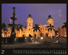 Bildkalender »Unesco Welterbestätten«, 440x405 mm, Februar