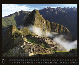Bildkalender »Unesco Welterbestätten«, 440x405 mm, Juni