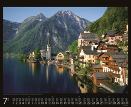 Bildkalender »Unesco Welterbestätten«, 440x405 mm, Juli
