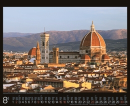 Bildkalender »Unesco Welterbestätten«, 440x405 mm, August