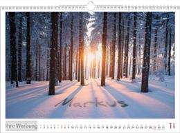 Bildkalender »Your Name«, personalisiert, 440x310 mm, Januar