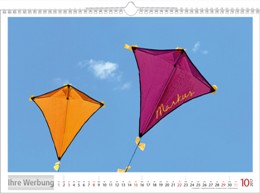 Bildkalender »Your Name«, personalisiert, 440x310 mm, Oktober