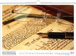 Bildkalender »Your Name«, personalisiert, 440x310 mm, November