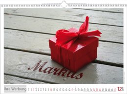 Bildkalender »Your Name«, personalisiert, 440x310 mm, Dezember