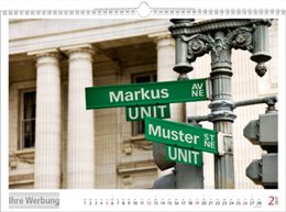 Bildkalender »Your Name«, personalisiert, 440x310 mm, Februar