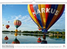 Bildkalender »Your Name«, personalisiert, 440x310 mm, Juli