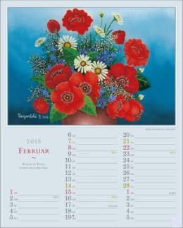 Kunstkalender »Naive«, 245x345 mm, Februar