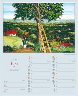 Kunstkalender »Naive«, 245x345 mm, Juni
