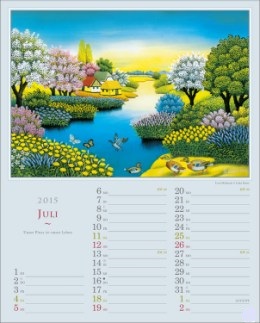 Kunstkalender »Naive«, 245x345 mm, Juli