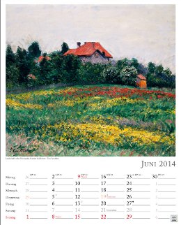 Wandkalender »Kunst«, 245x345 mm, Juni