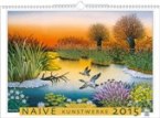 Kunstkalender »Naive Phantasien«, 440x360 mm, Titelblatt