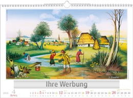 Kunstkalender »Naive«, 440x310 mm, April